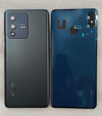 SPAREASP Vivo V23 Pro With Lens Black Back Panel(Black)