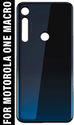 Safa Motorola One Macro Back Panel(Space Blue)