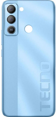 HQP for Tecno Pop 5 LTE ( BD4, BD4i, BD4a ) Battery Back Door Replacement [ With Volume + Power Keys and Camera Glass and Camera Lens Cover ] Back Panel(Ice Blue)