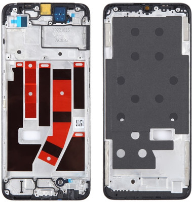 Sandreezz OPPO A77 4G (Original Front Housing LCD Frame) Front Panel(Black)