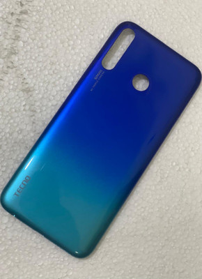 SRaccessories Tecno Spark 4 Back Panel(Vacation Blue)