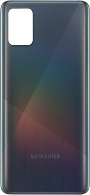 SRaccessories Samsung Galaxy A51 Back Panel(Prism Crush Black)
