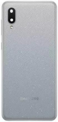 SRaccessories Samsung Galaxy M02 Back Panel(SILVER)