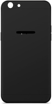 Kraze4blaze Oppo A57-2016 (With Proper Logo) Back Panel(Black)