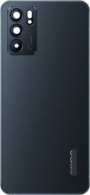 SRaccessories Oppo Reno 6 Back Panel(Stellar Black)
