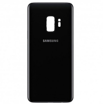 FixHub SAMSUNG GLAXY S9 Battery Cover Back Door Panel Back Glass Body Back Panel Compatible Back Panel(BLACK)