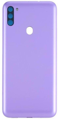 imbi Samsung M11 Power And Volume Button Camera Glass Back Panel(Purple)
