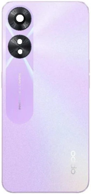 Sandreezz OPPO A78 (5G) With Middle Ring Camera Lens & Side Volume Power Buttons Full Panel(Glowing Purple)