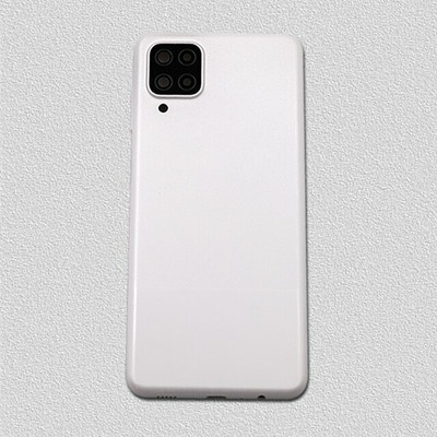 Docile Samsung Galaxy A12 Back Panel(White)