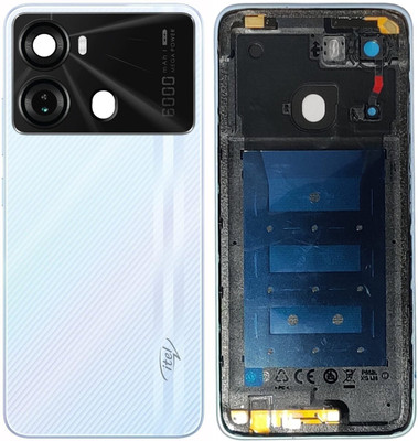CasinoRetail Itel P40 with Side Volume & Power Buttons Back Panel(Dreamy Blue)
