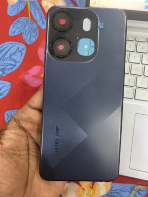 RTD TECNO SPARK GO 2023 WITH PROPER LOGO Back Panel(BLACK)