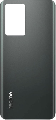 KezeMize Realme GT Neo 3 (Best Quality)(With Proper Logo) Back Panel(Asphalt Black)