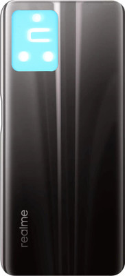 HQP for Realme 8i ( RMX3151 ) Battery Back Door Replacement [ With Pre Installed Adhesive Tape ] Back Panel(Space Black)
