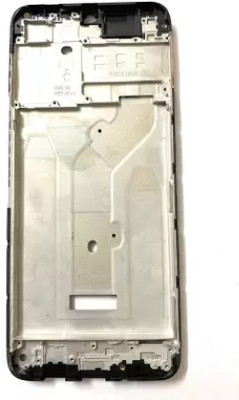 Kraze4blaze Tecno Spark 7 (KF6) LCD Frame Bezel Plate Front Panel(Black)