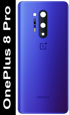 Flipkart SmartBuy OnePlus 8 Pro (Glass) Best Quality Back Panel(Ultramarine Blue)