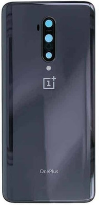 KezeMize OnePlus 7T Pro (with Camera Lens) (with Proper Logo) (Glass) Back Panel(Gray)