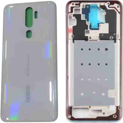 MJ PREMIUM QUALITY Oppo A5 2020 Full Panel(White)