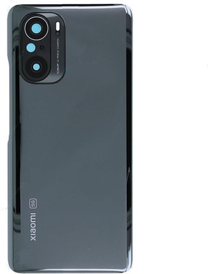 FixHub Xiaomi Mi 11X Pro BACK PANEL with Camera Glass Lens COMPATIBLE Back Panel(BLACK)