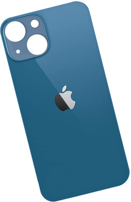 Flipkart SmartBuy Apple iPhone 13 Mini ( Glass ) Back Panel(Blue)