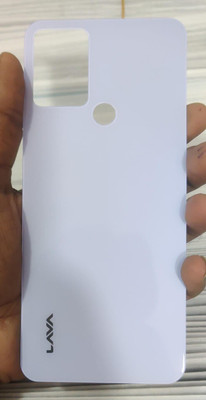 FixHub LAVA BLAZE 4G BACK GLASS COMPATIBLE Back Panel(WHITE)
