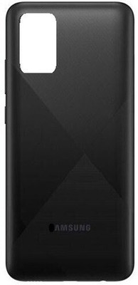 Sandreezz Samsung Galaxy A02s / SM-A025 (with Proper Logo) Back Panel(Black)