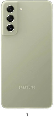 LEISURELIC SAMSUNG GALAXY S21FE 5G WITH PROPER LOGO Back Panel(OLIVE)