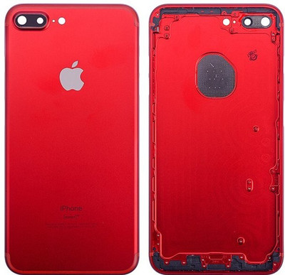 KezeMize Apple iPhone 7 Plus (Best Quality)(With Proper Logo) Back Panel(Red)
