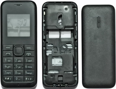 imbi Nokia 105 Dual SIM (2015) Front Back and Middle Body With Keypad Full Panel(Black)
