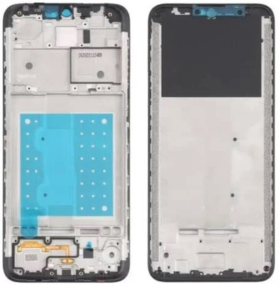 Sandreezz Motorola Moto E7 Power (Original Front Housing LCD Frame) Front Panel(Black)