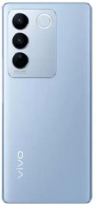 starware Android Back Panel for Vivo V27 -Blue Back Panel(Blue)