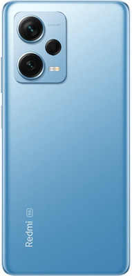 SlopK Xiaomi redmi 12 pro plus with camera ring glass Back Panel(blue)