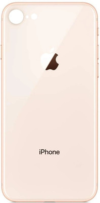 Arco APPLE IPHONE 8 GLASS WITH PROPER LOGO Back Panel(GOLD)