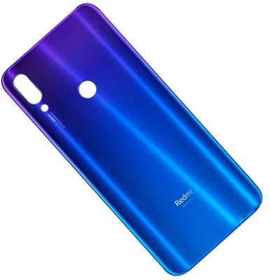 MAXOUT Redmi Note 7 Pro (Glass) Back Panel(Blue)