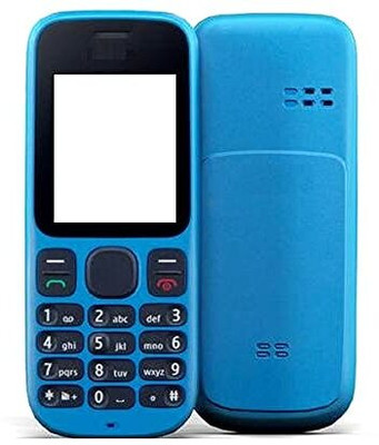 imbi Nokia 100 Front Back Body With Keypad Front & Back Panel(Blue)