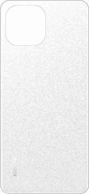 FixHub XIAOMI MI 11 LITE - STAR BATTERY COVER BACK DOOR BODY COMPATIBLE Back Panel(WHITE)