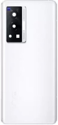 Sandreezz Vivo X70 Pro (5G) (Glass) (With Camera lens Ring) (with Proper Logo) Back Panel(White)