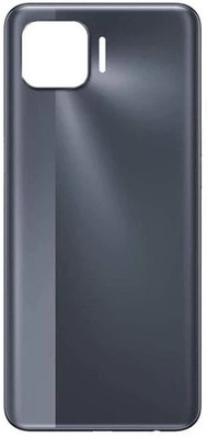 Docile Oppo F17 Pro Back Panel(Matte Black)