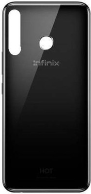 SRaccessories Infinix Hot 8 (X657) Back Panel(Black)