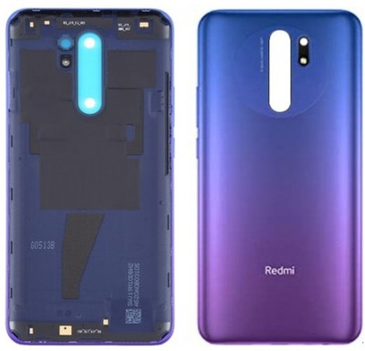 Sandreezz Xiaomi Redmi 9 Prime (with Proper Logo) (with Side Volume Power Buttons) Back Panel(Space Blue)