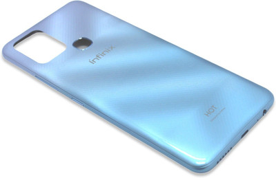 PARADISEEOM Infinix Hot 10 With Side Volume &Power Buttons Back Panel(Moonlight Jade)