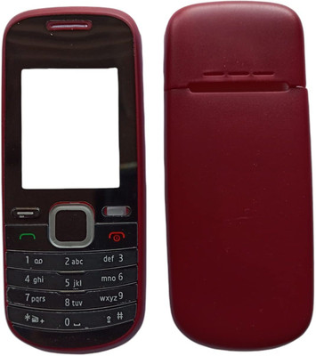 imbi Nokia 1661 Front Back Body With Keypad Front & Back Panel(Red)