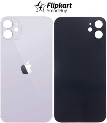 Flipkart SmartBuy Apple iPhone 11 Premium Quality (Glass) Back Panel(Purple)
