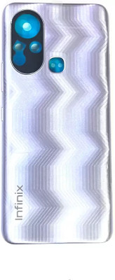 Sparevilla INFINIX HOT 11S X6812 Back Door Glass Replacement Mobile Back Panel(Purple)