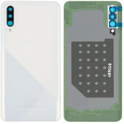 imbi Samsung Galaxy A30s With Camera Glass And Side Button Back Panel(White)