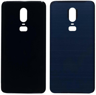 imbi OnePlus 6 Battery Door Back Panel(Black)