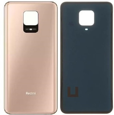 KezeMize Xiaomi Redmi Note 10 Lite (with Proper Logo) Back Panel(Gold)
