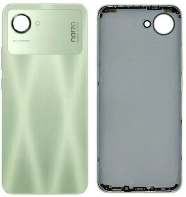 Sandreezz Realme Narzo 50i Prime (Best Quality) (With Side Volume Power Buttons) Back Panel(Mint Green)