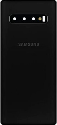 SPAREWARE Samsung Samsun S10 Plus-Black (WITH CAMERA LASS LENS) Back Panel(Black)