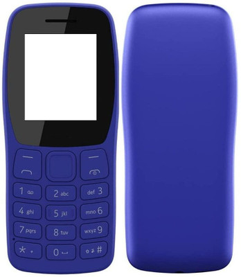 imbi Nokia 105 Plus (2022) 105+ Front Back Body With Keypad Front & Back Panel(Blue)
