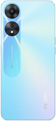 FLOUNDER OPPO A78 5G HOUSING BODY WITH PROPER LOGO Full Panel(Glowing Blue)